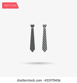 Necktie vector icon