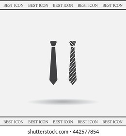 Necktie vector icon