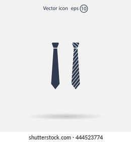 Necktie vector icon