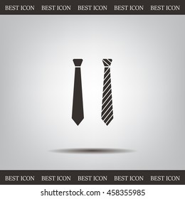 Necktie vector icon
