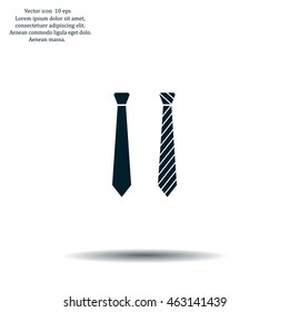 Necktie vector icon