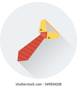 Necktie Vector Icon 