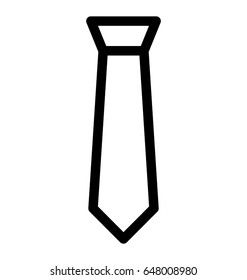 Necktie Vector Icon