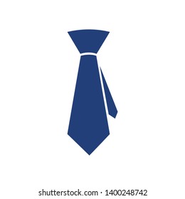 Necktie vector icon. filled flat sign for mobile concept and web design. Office tie glyph icon. Staff dress code symbol, logo illustration. Pixel perfect vector graphics