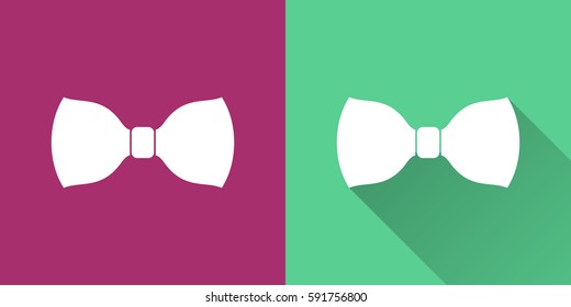 Necktie vector icon. Illustration isolated for graphic and web design.