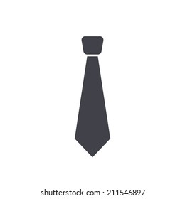 necktie , vector illustration