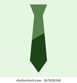 necktie, vector illustration
