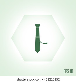 necktie , vector illustration