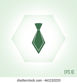 necktie , vector illustration