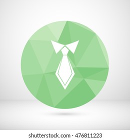 necktie , vector illustration