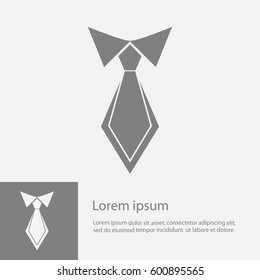 necktie , vector illustration