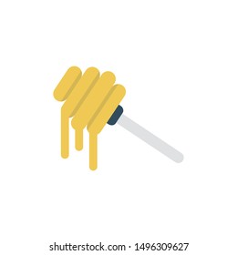 nectar glyph flat vector icon