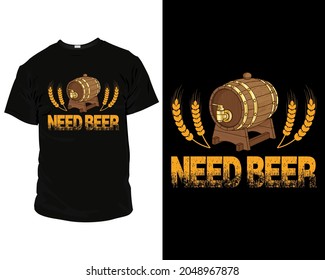 Need beer t shirt design ideas, t shirt design template