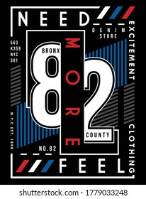 need more feel, vector typography illustration design graphic