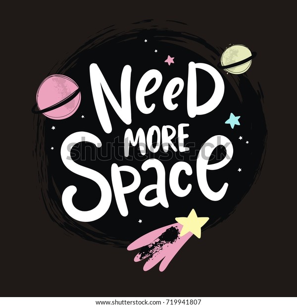 Space lettering