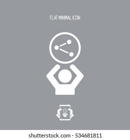 Need for networks - Vector web icon