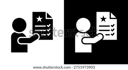 Need Priority Icon In Black and White Glyph Style