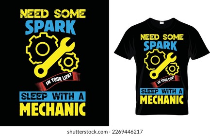 NEED SOME SPARK IN..T Shirt Design.