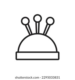 Needle Bearing Outline Icon Vector Illustrator