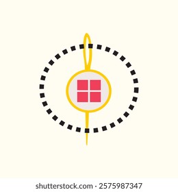 needle and button eps file