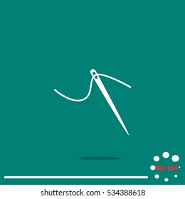 Needle and cotton