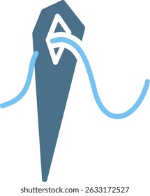 Needle Glyph Two Colour Icon