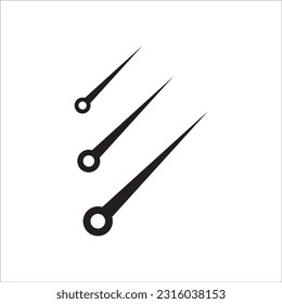 needle icon logo vector design