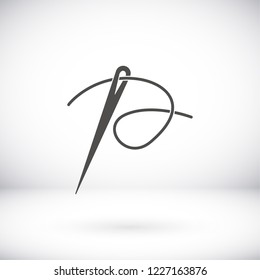 Needle icon. Vector  Eps 10 