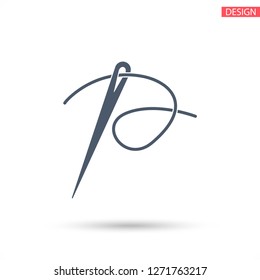 Needle icon. Vector  Eps 10 