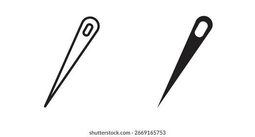 Needle icon. Vector Illustration. Isolated vector Illustration. EPS Illustration.