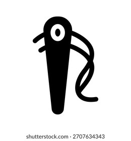 Needle Icon Vector Symbol Design Illustration