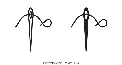 Ícone de agulha vetor, Símbolo, ilustrações do logotipo