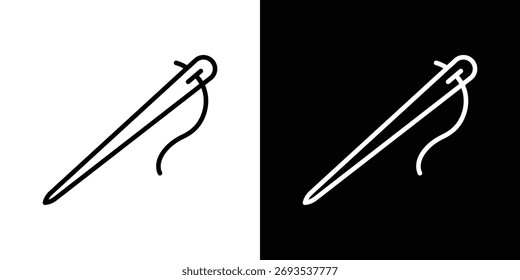 Needle icon vector, Symbol, logo illustrations