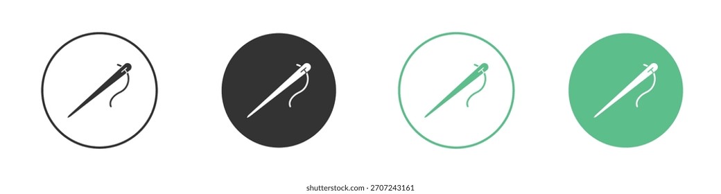Needle icon vector, Symbol, logo illustrations