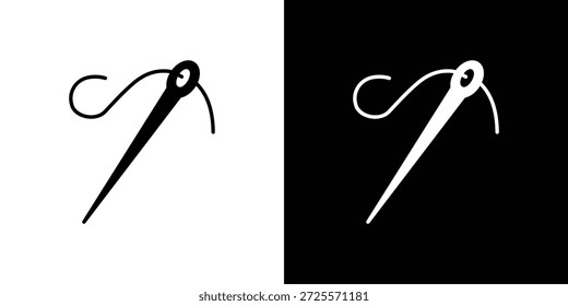 Ícone de agulha vetor, Símbolo, ilustrações do logotipo