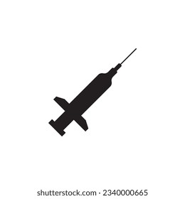needle icon vector template illustration logo design