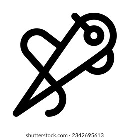 Nadelsymbol für Ihre Website, Ihr Handy, Ihre Präsentation und Ihr Logo-Design.