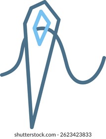 Needle Line Two Colour Icon