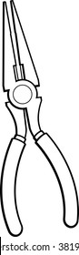 needle nose pliers