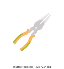 Needle Pliers icon in vector. Logotype