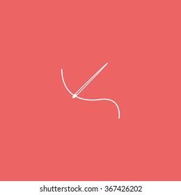 Needle with thread icon.