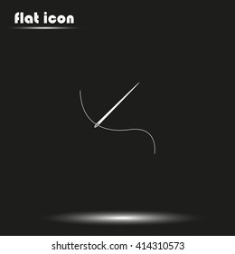 Needle with thread icon.