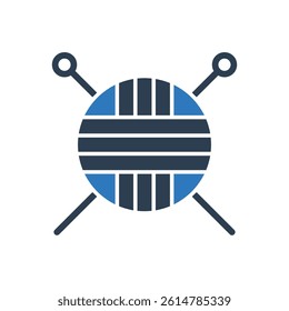 Needle Thread Icon Sign Symbol