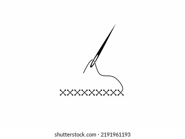 Sewing Needle And Thread Vector Art, Icons, and Graphics for Free Download