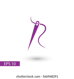 needle vector icon