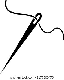 needle Vector icon illustration on white background..eps
