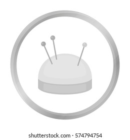 Needles and pillow icon of vector illustration for web and mobile