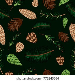 
Needles seamless pattern. Vector illustration
