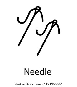 Needles together are sewing needles 