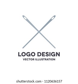 needles vector icon
